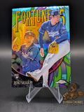 Baseball trading card featuring Roki Sasaki Topps Chrome Fortune 15 insert