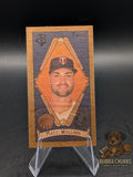 baseball trading card of Matt Wallner topps T-205 wood parallel