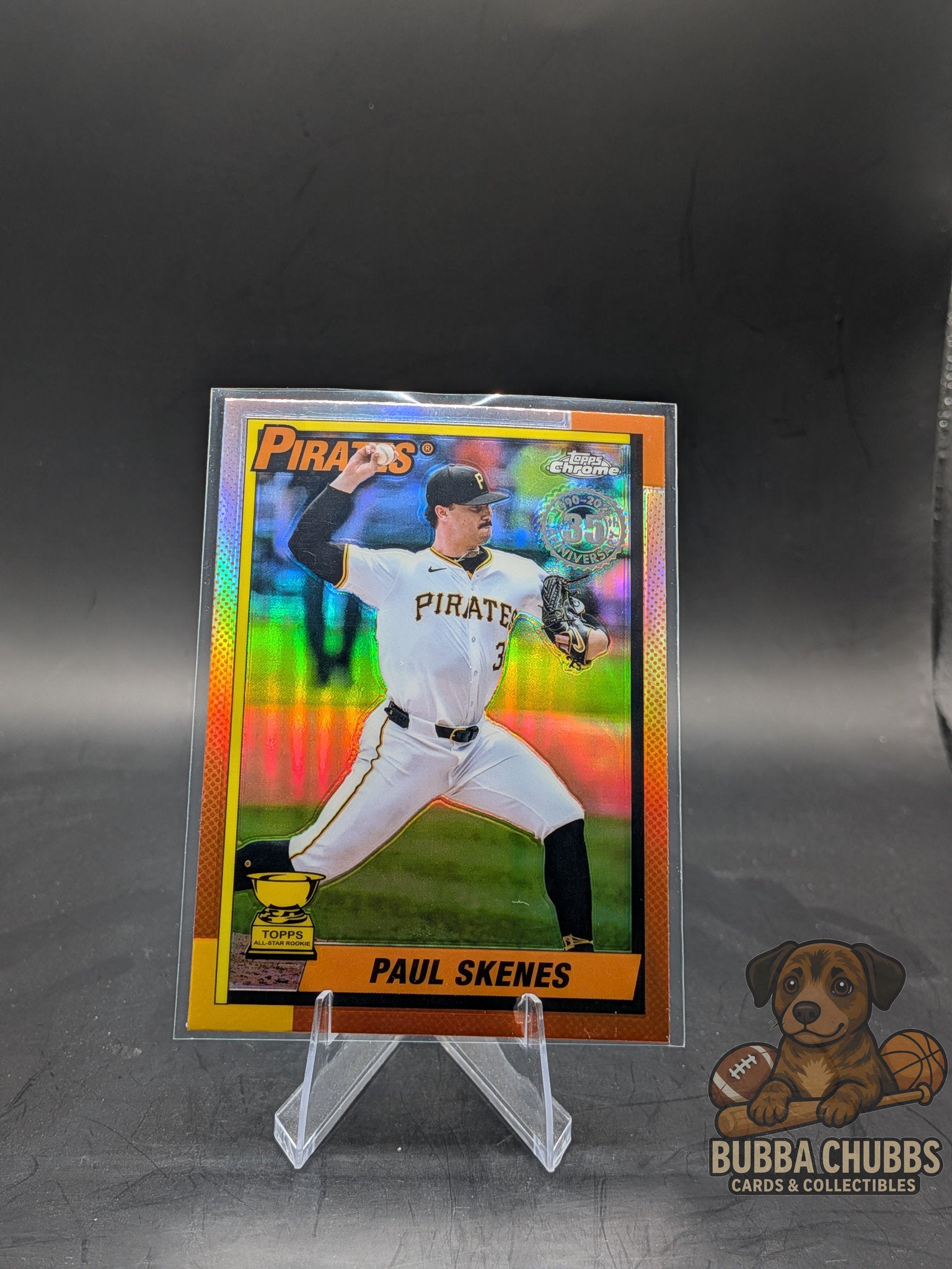 2025 Topps Chrome All-Star Rookie Cup 35th Anniversary Paul Skenes #90CB-13