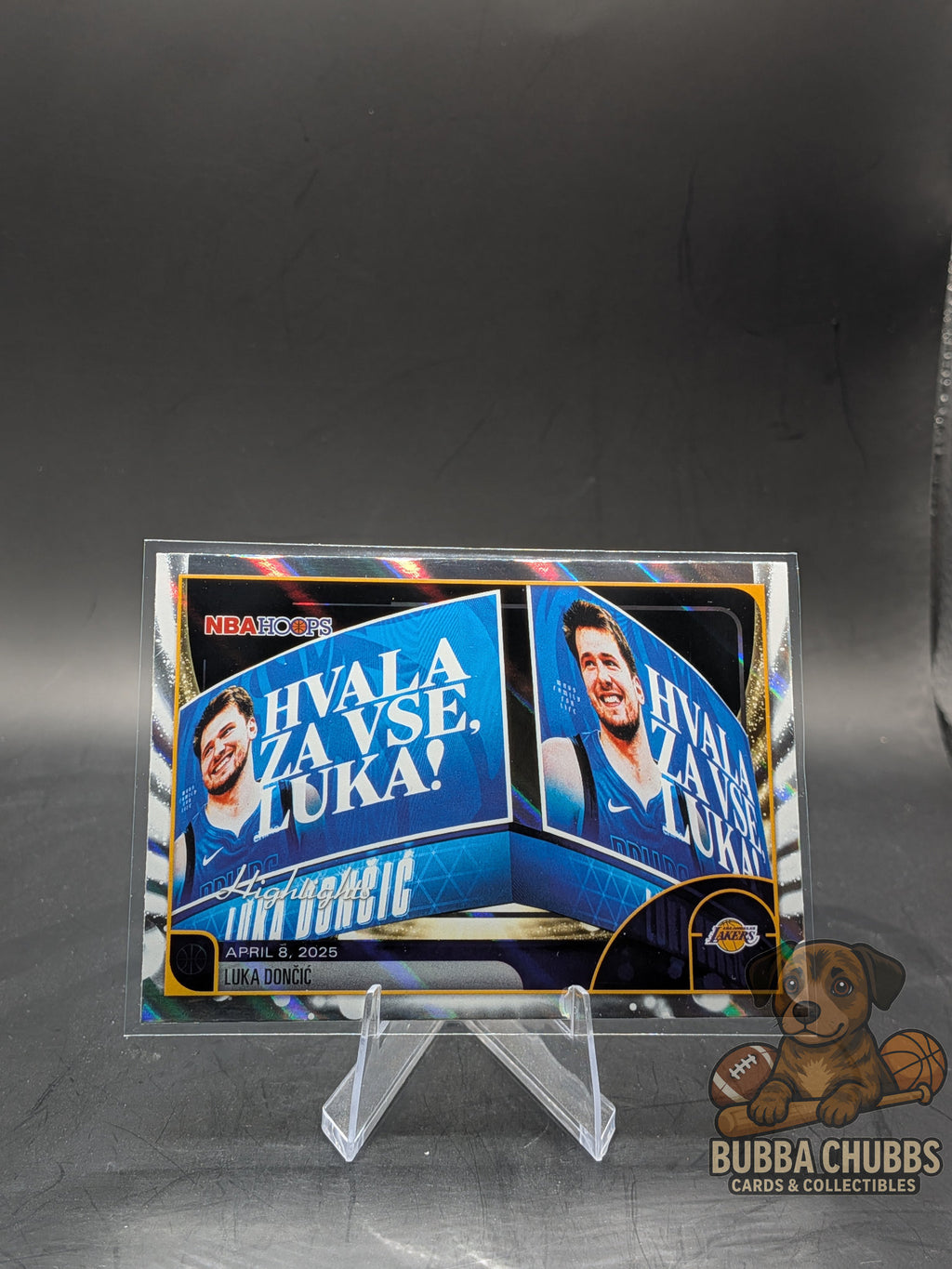 2025-26 Topps NBA Hoops Highlights Rainbow Foil Luka Doncic #269