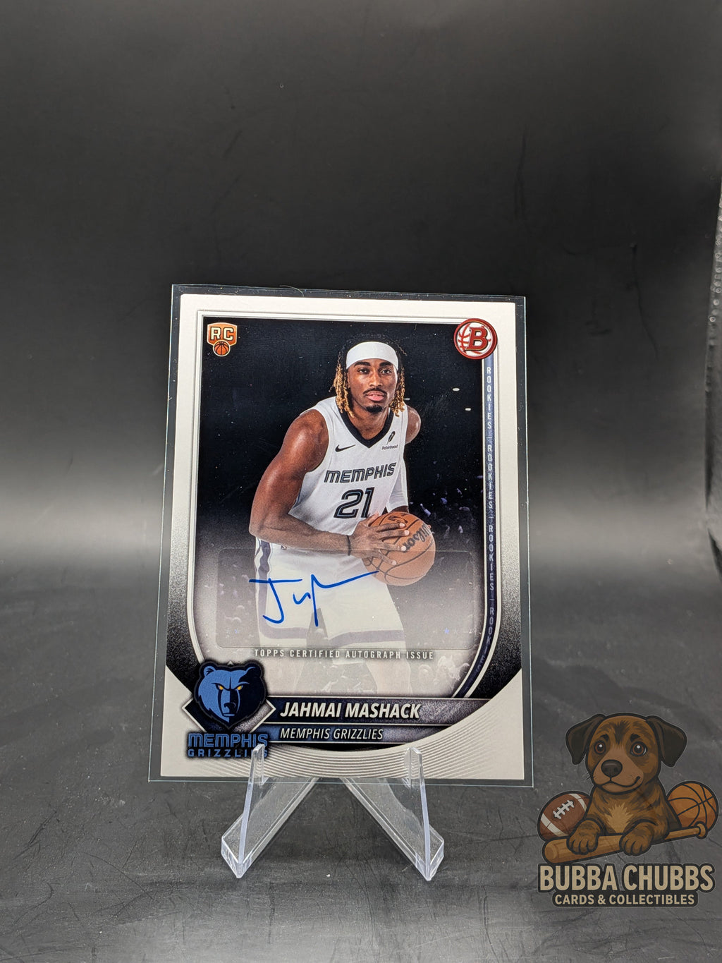 2025-26 Bowman Paper Rookies & Veterans Retail Autograph RC Jahmai Mashack #RVA-JM