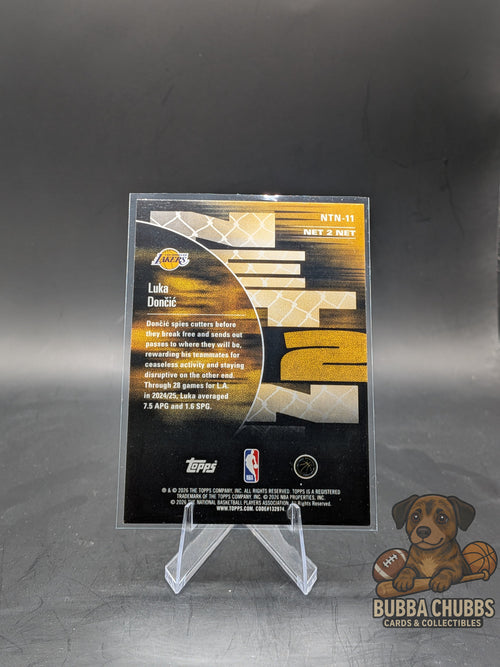 2025-26 Topps NBA Hoops Net 2 Net Luka Doncic #NTN-11