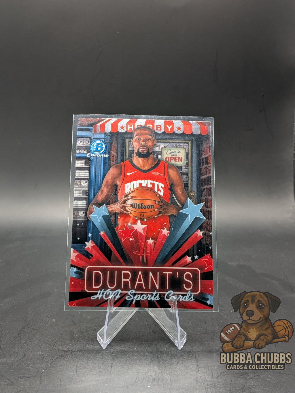 2025-26 Bowman Chrome Hobby Stars Kevin Durant #HS-12