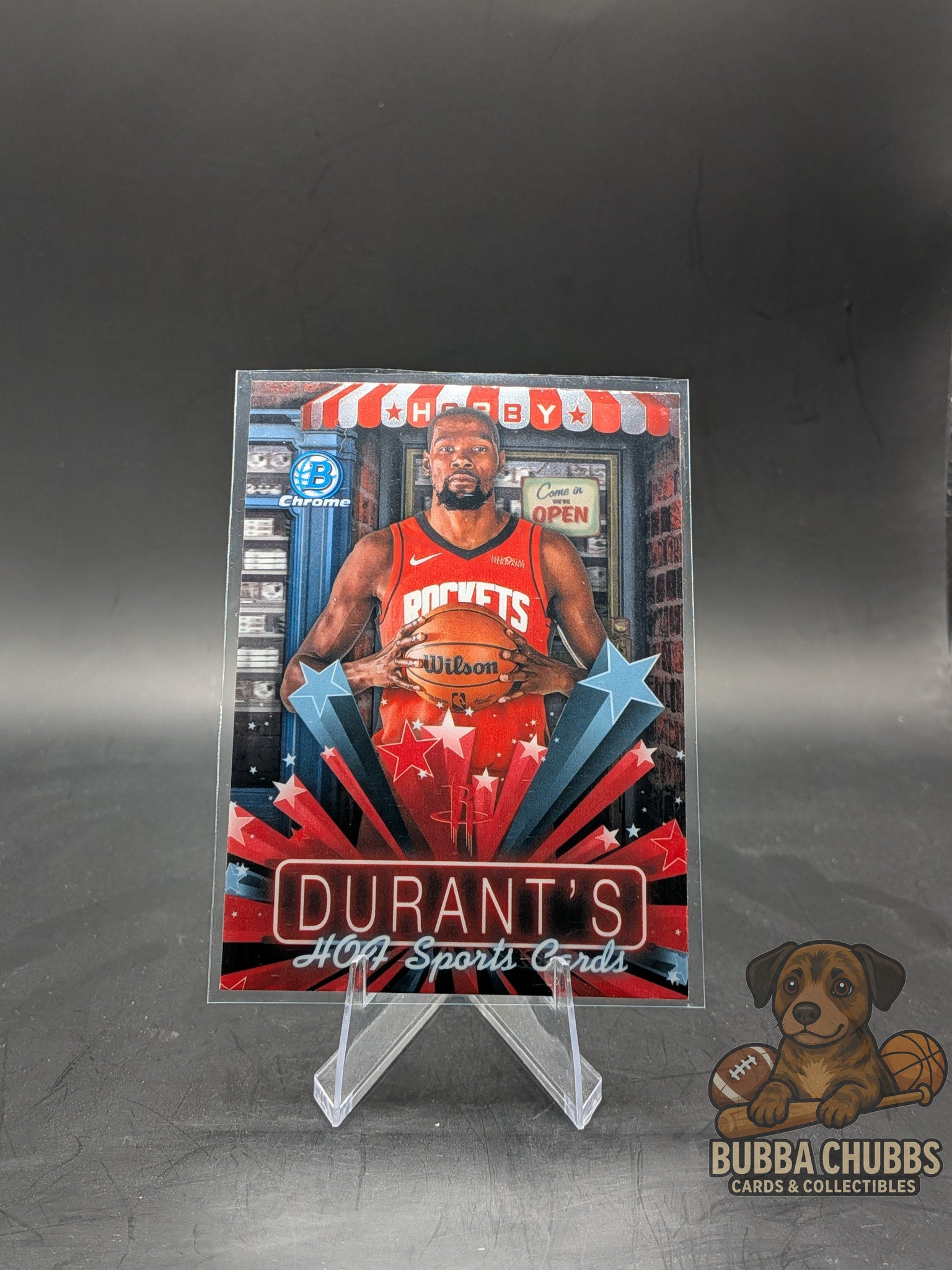2025-26 Bowman Chrome Hobby Stars Kevin Durant #HS-12