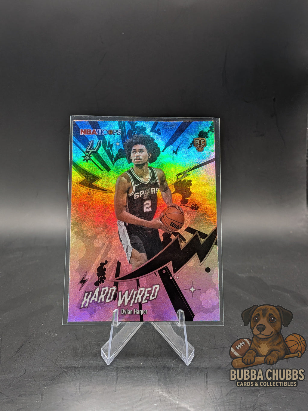 2025-26 Topps NBA Hoops Hard Wired Dylan Harper #HW-22