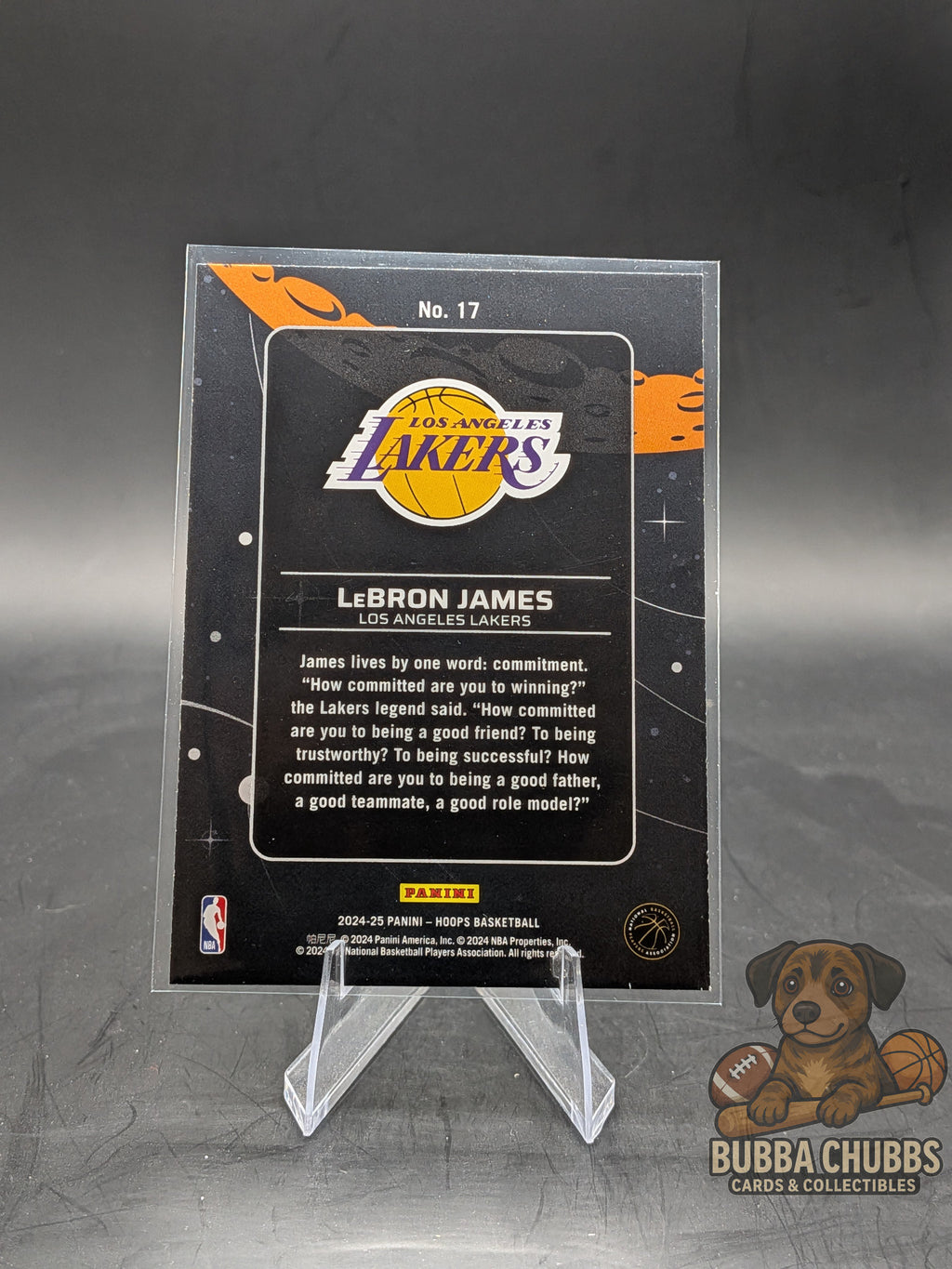 2024-25 Panini NBA Hoops Anti Gravity LeBron James #17