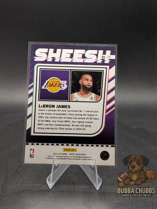 2024-25 Panini NBA Hoops Sheesh LeBron James #11
