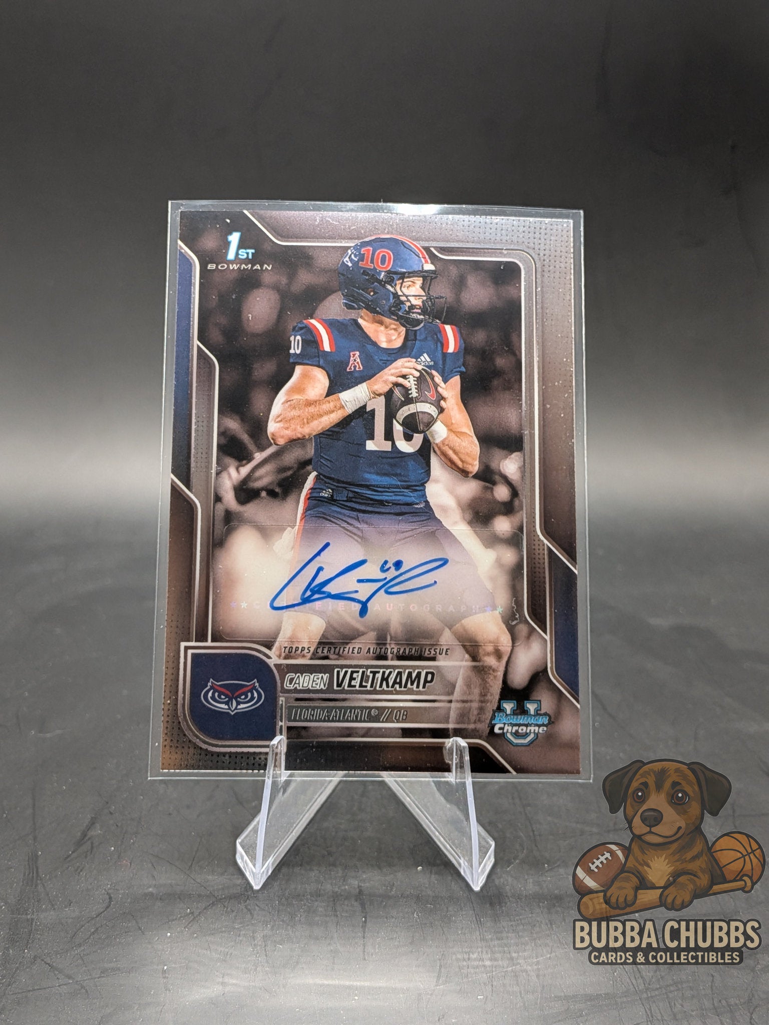 2025-26 Bowman Chrome 1st Prospect Autograph Caden Veltkamp #BCA-CV