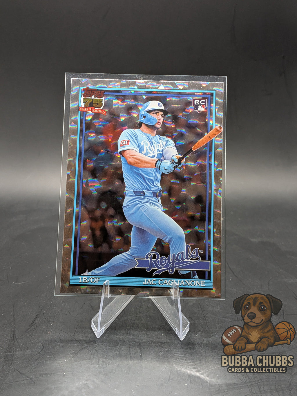 2026 Topps Series 1 Crackle Foil 1991 Topps RC Jac Caglianone #T91-42