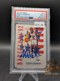 1991 SkyBox Magic Johnson USA Barcelona '92 PSA Mint 9 Auto 10 #533