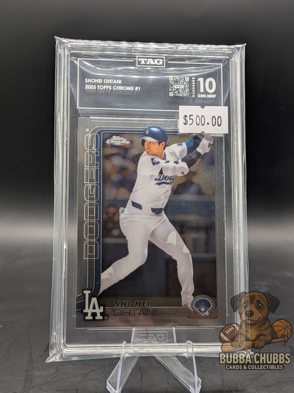 2025 Topps Chrome Shohei Ohtani #1 TAG Gem Mint 10
