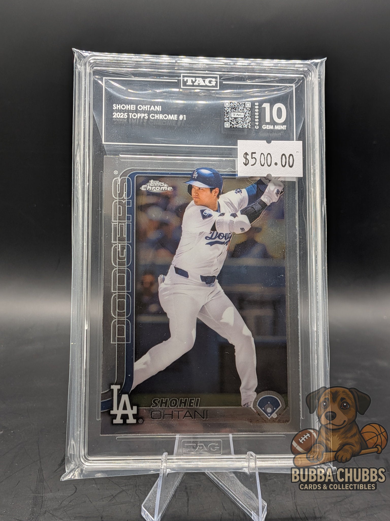 2025 Topps Chrome Shohei Ohtani #1 TAG Gem Mint 10