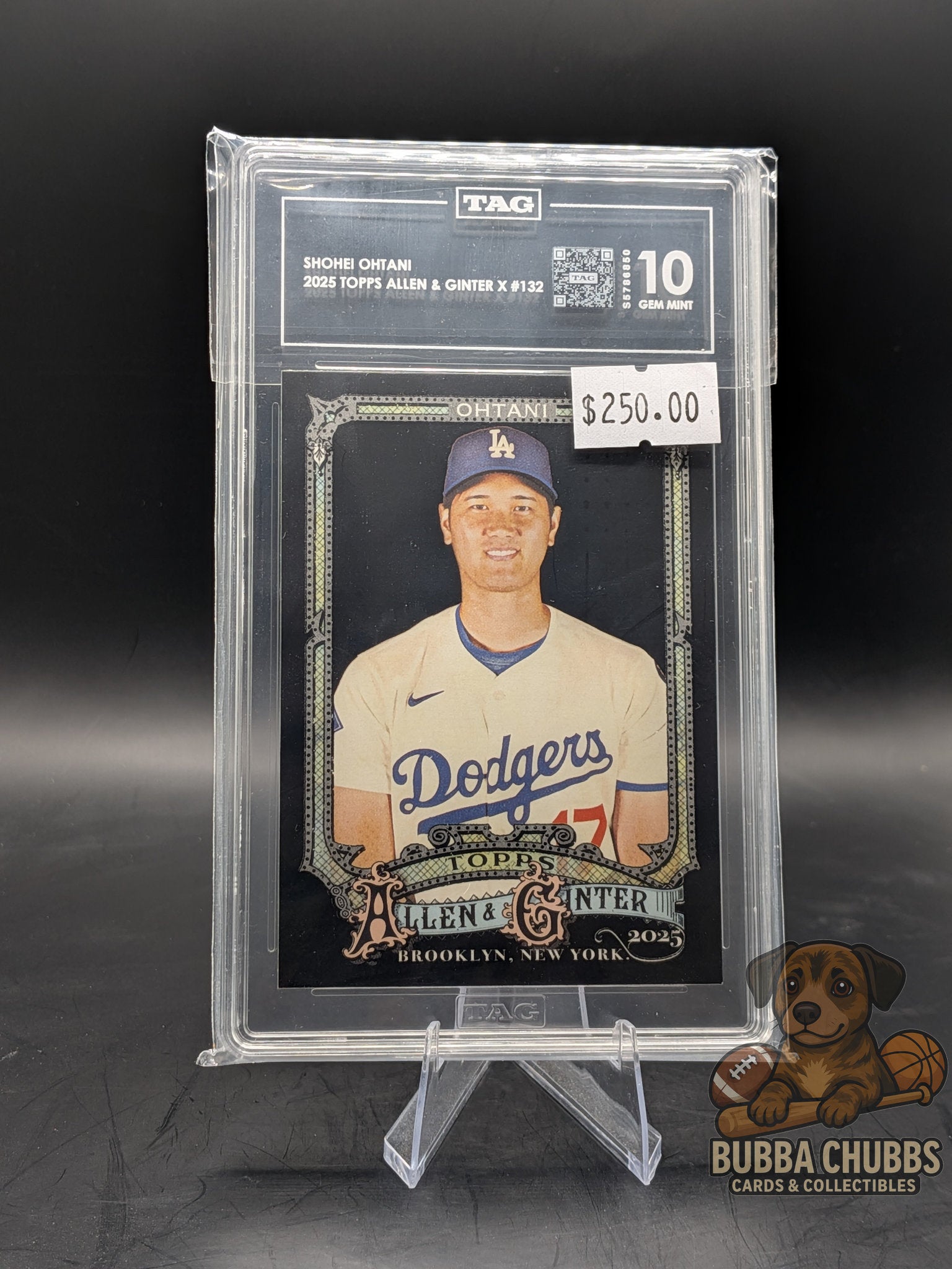 2025 Topps Allen & Ginter X Shohei Ohtani #132 TAG Gem Mint 10
