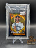 2026 Topps 2025 All Topps Team Black Foil Julio Rodriguez #ATT-8 06/10 TAG GEM MINT 10