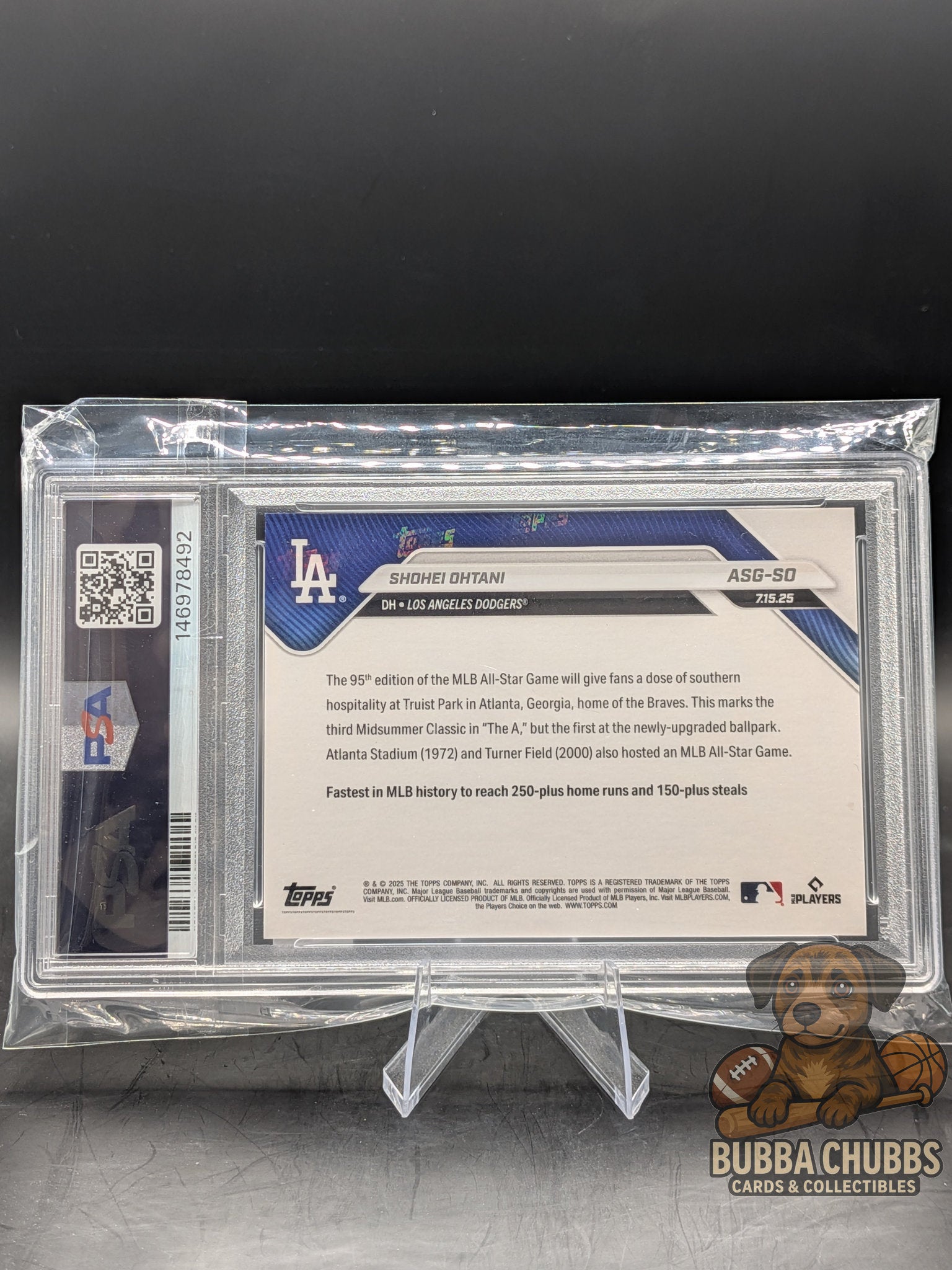 2025 Topps NOW ASG Shohei Ohtani #50 PSA MINT 9